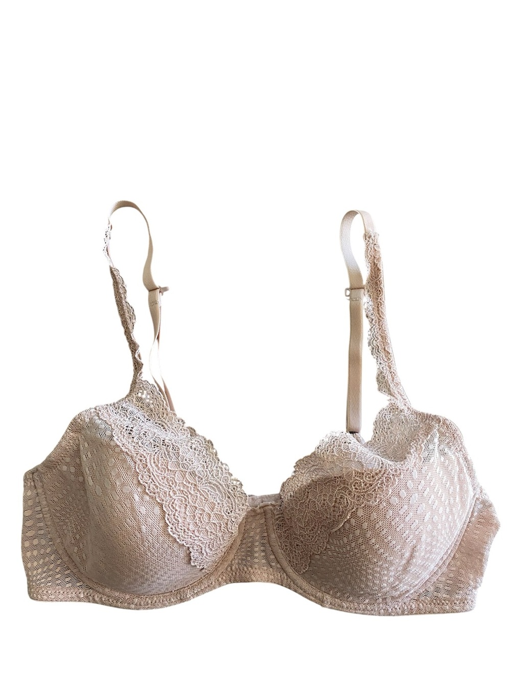 Natori Beyond Convertible Contour Bra Beige Size 34C 722286 NWOT - Picture 5 of 6